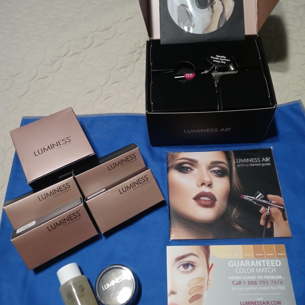 Luminess Air and makeup
